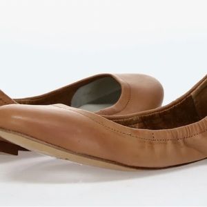 1.State NEW Shay nude brown beige leather flats 9.5 NIB